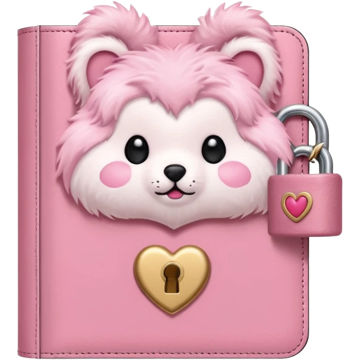 Fur Baby Pink Diary emoji