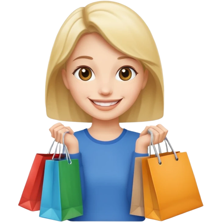 shopping emoji
