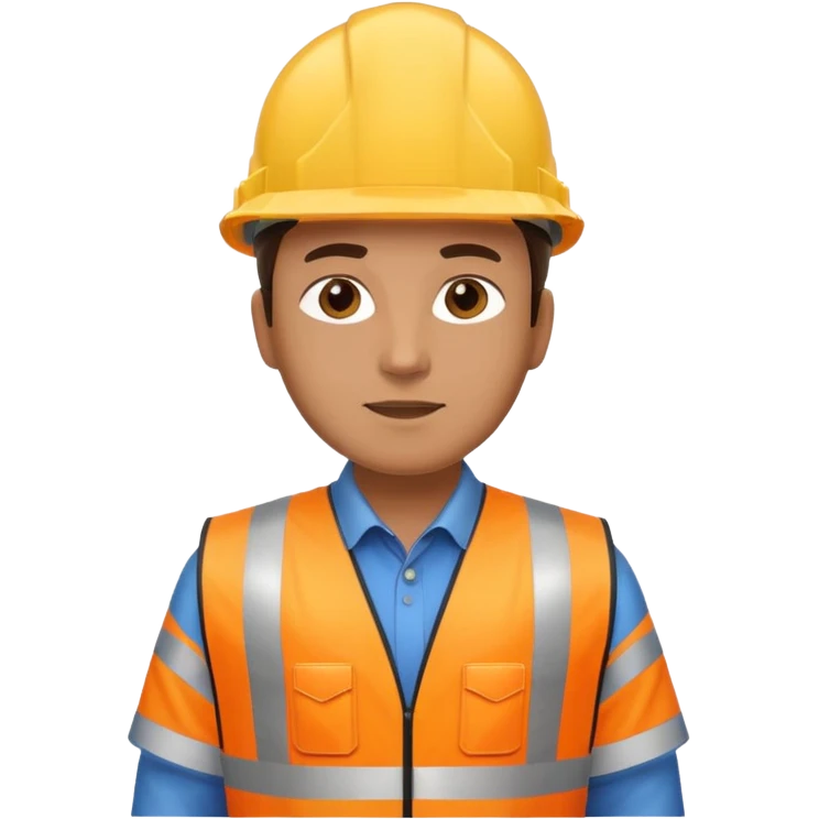 safety manager standing emoji