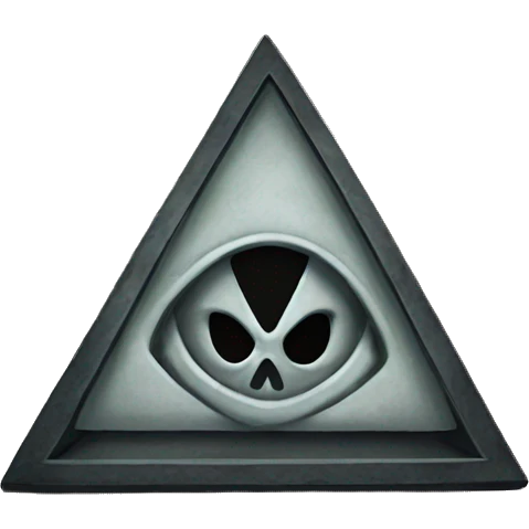 Deathly Hallows inside a hart emoji