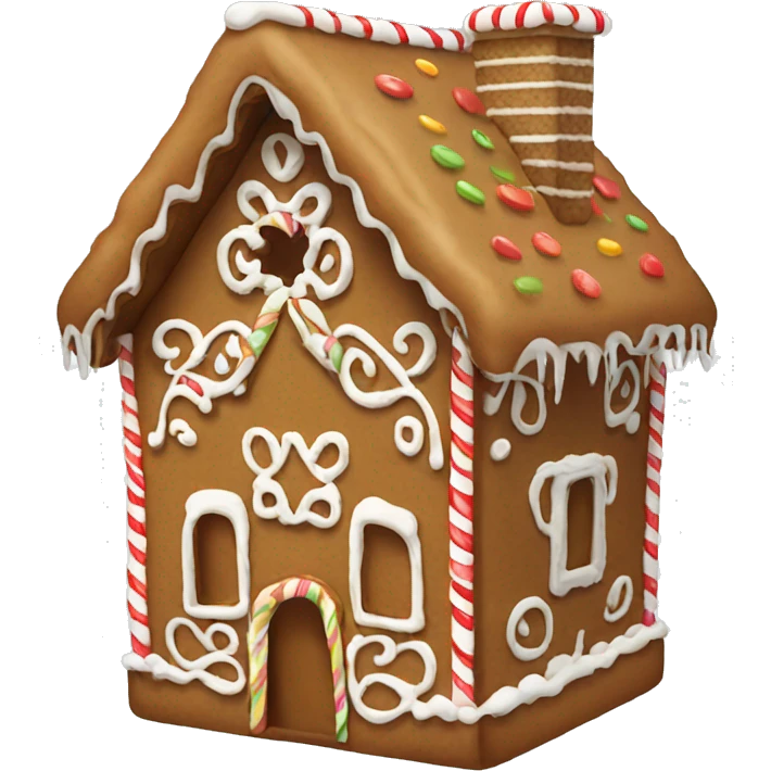 gingerbread house  emoji