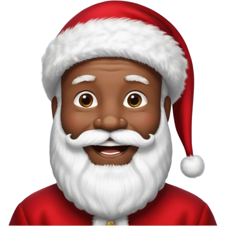 Black Santa  emoji