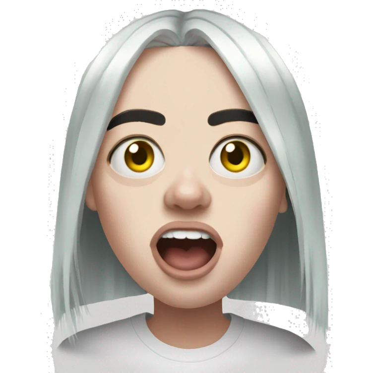freaky billie eilish emoji