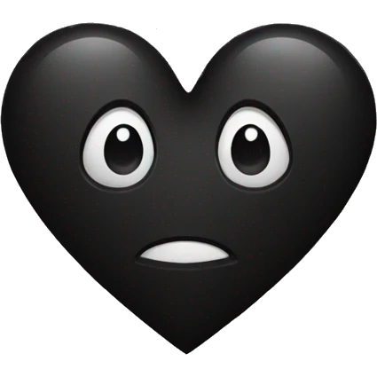 Black heart emoji