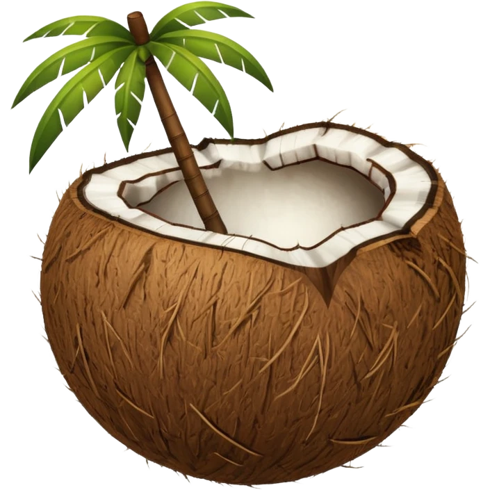 Coconut  emoji