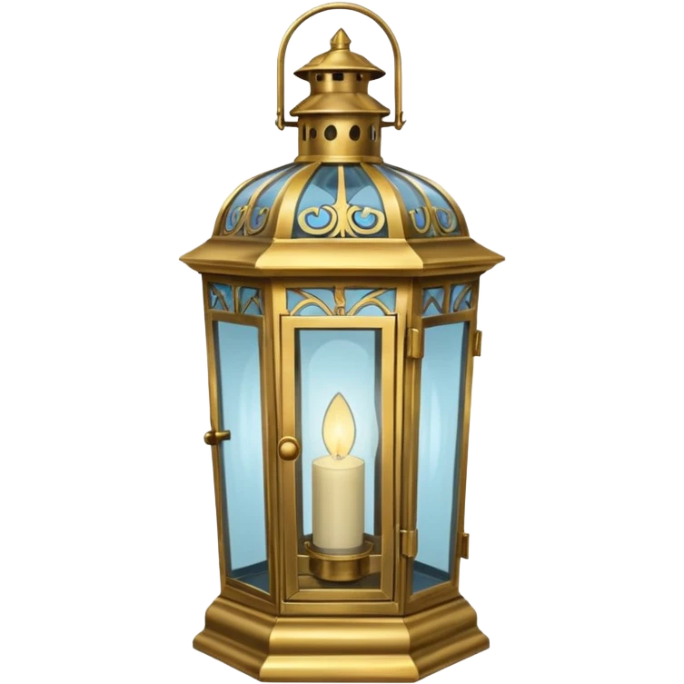 an edwardian-era lantern emoji
