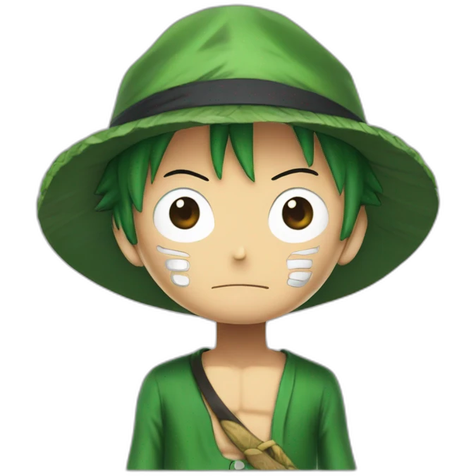 luffy zoro emoji