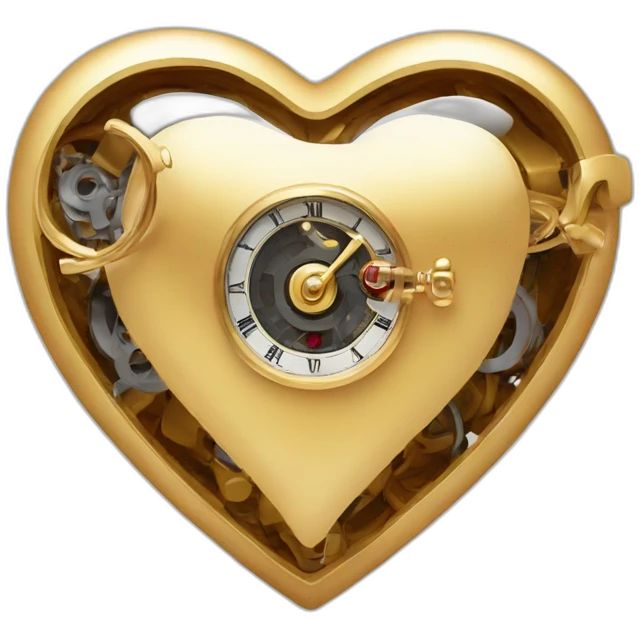 Coeur avec tourbillon emoji