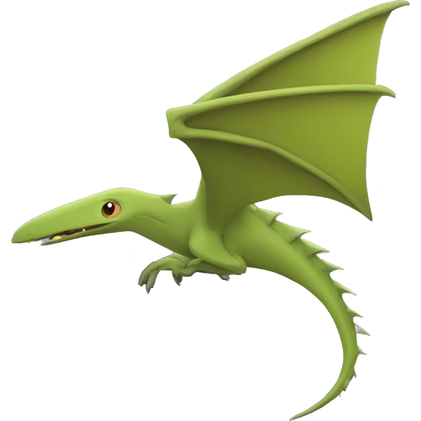 pterodactyl with spikes? emoji