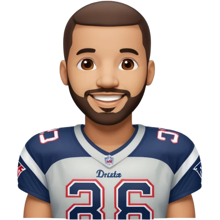 Drake mate patriots emoji