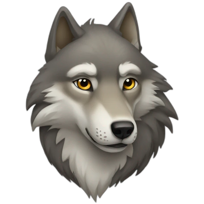 Wolf emoji