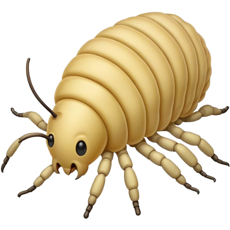 maggot with shot legs  emoji