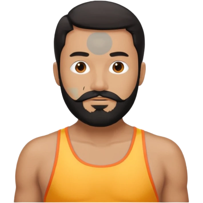 Black beard one piece emoji