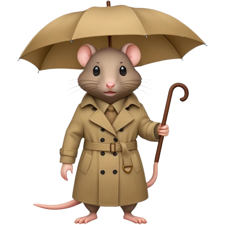 RaT in a trench emoji