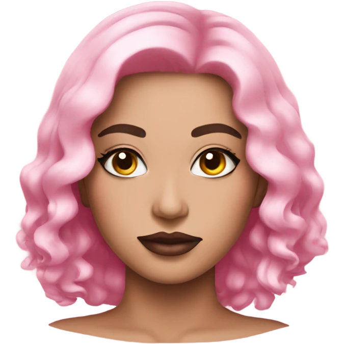 makeup pink emoji