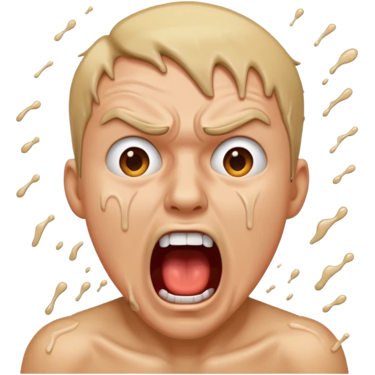 torture, screaming man emoji