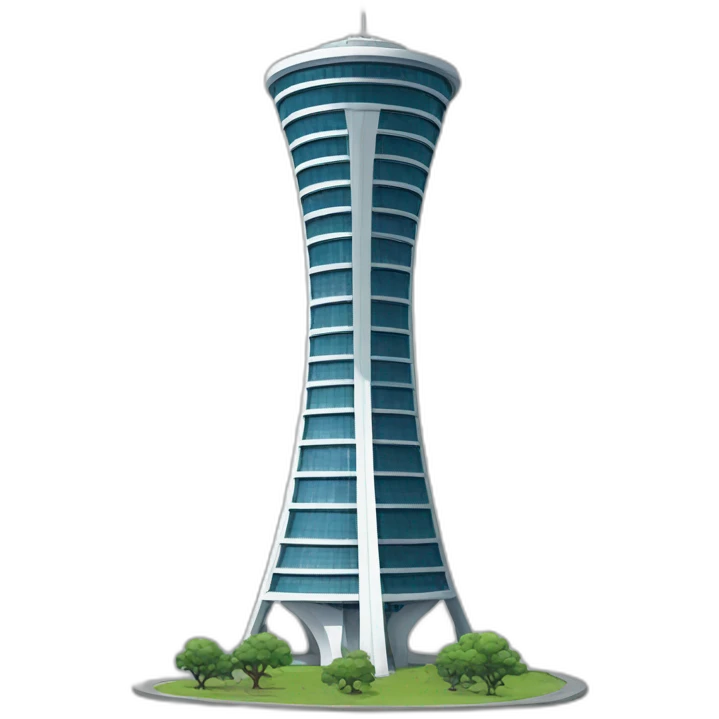 Brasília digital tower emoji