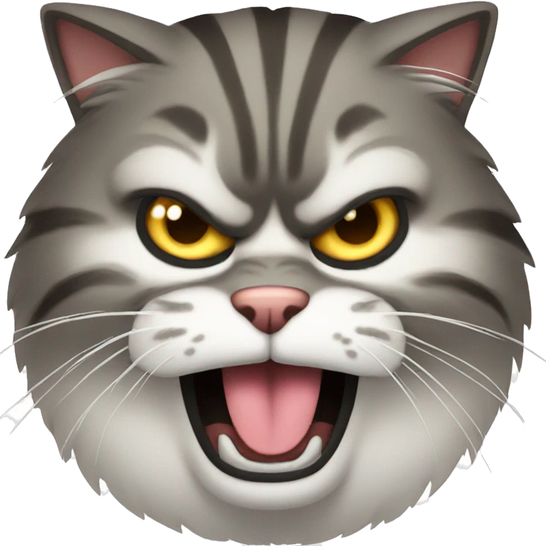 cat angry emoji