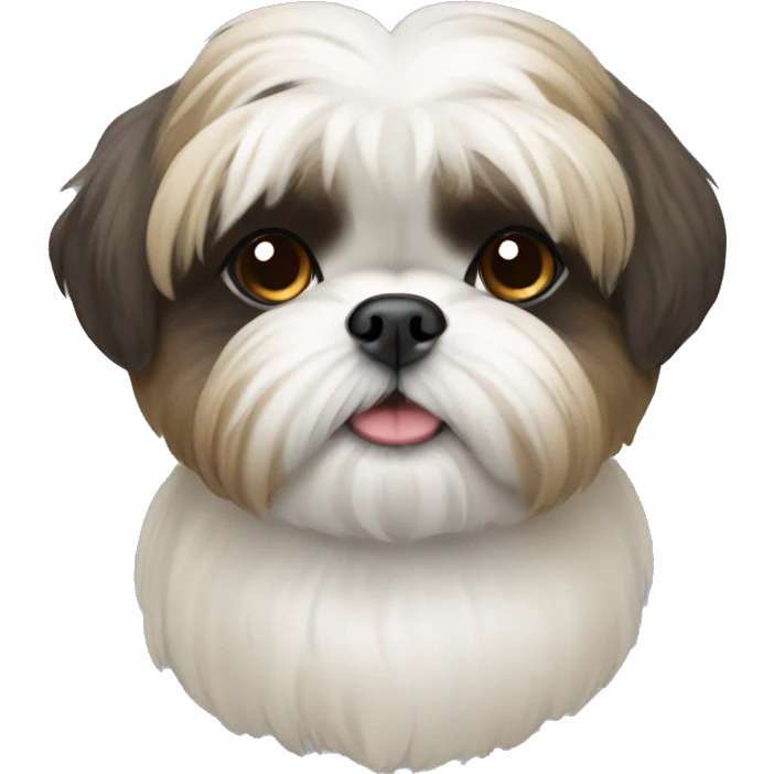 Shihtzu style emoji emoji