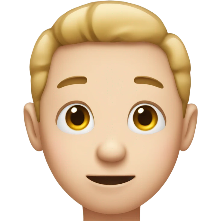 Person blushing and coving face with hand emoji
