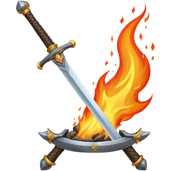 A sword forge emoji