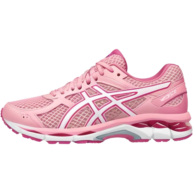 Light pink asics emoji