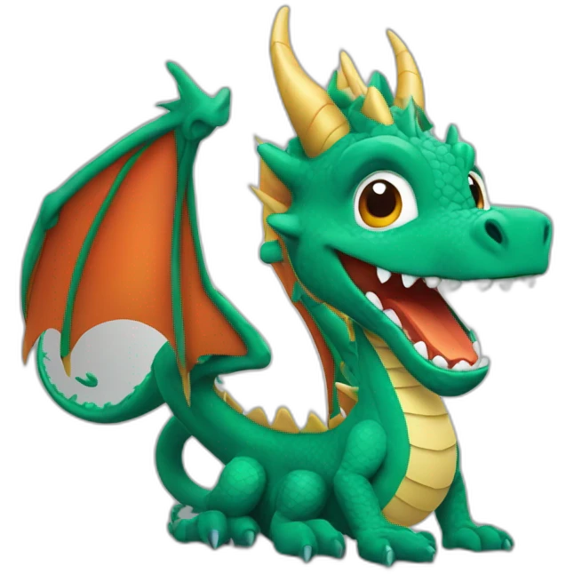 Dragon en colère emoji