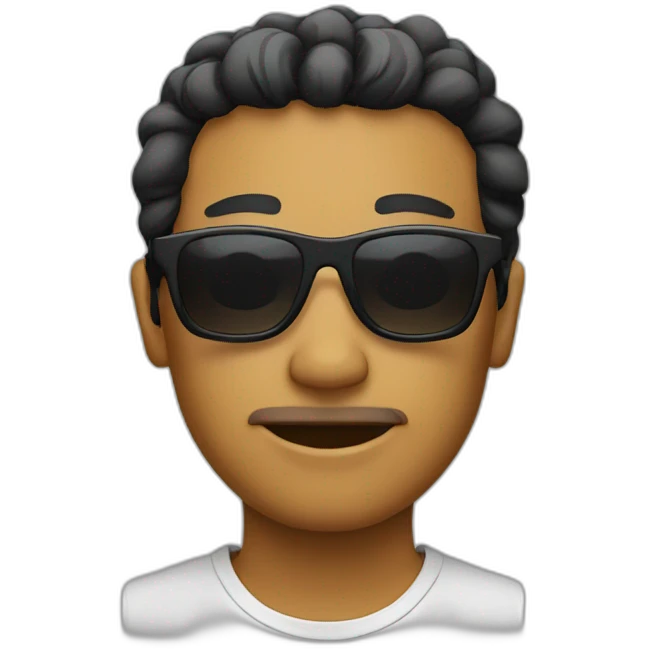 Put with sunglasses emoji