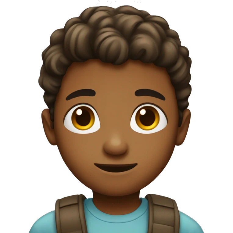 young brown boy emoji