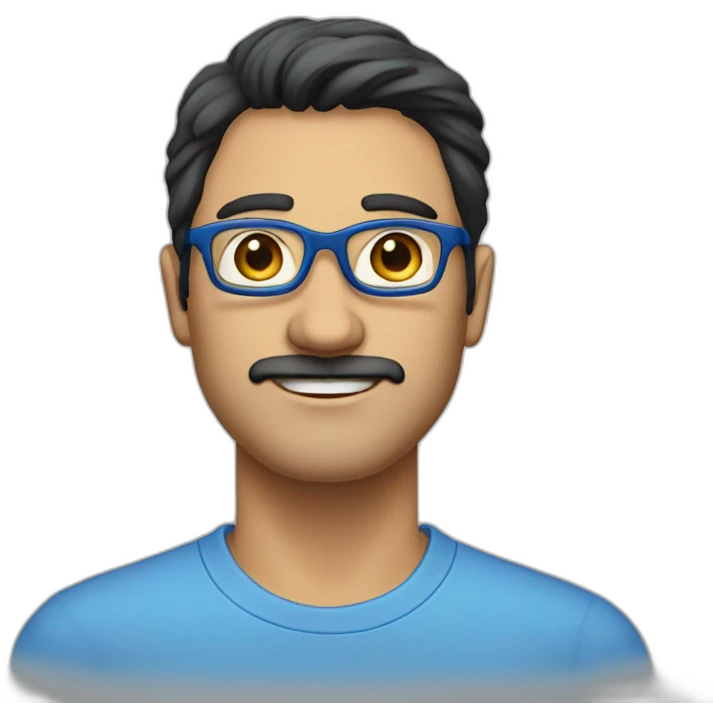 white-40-year-old-man-with-black-hair-parted-in-the-middle-blue-glasses-and-no-beard. emoji