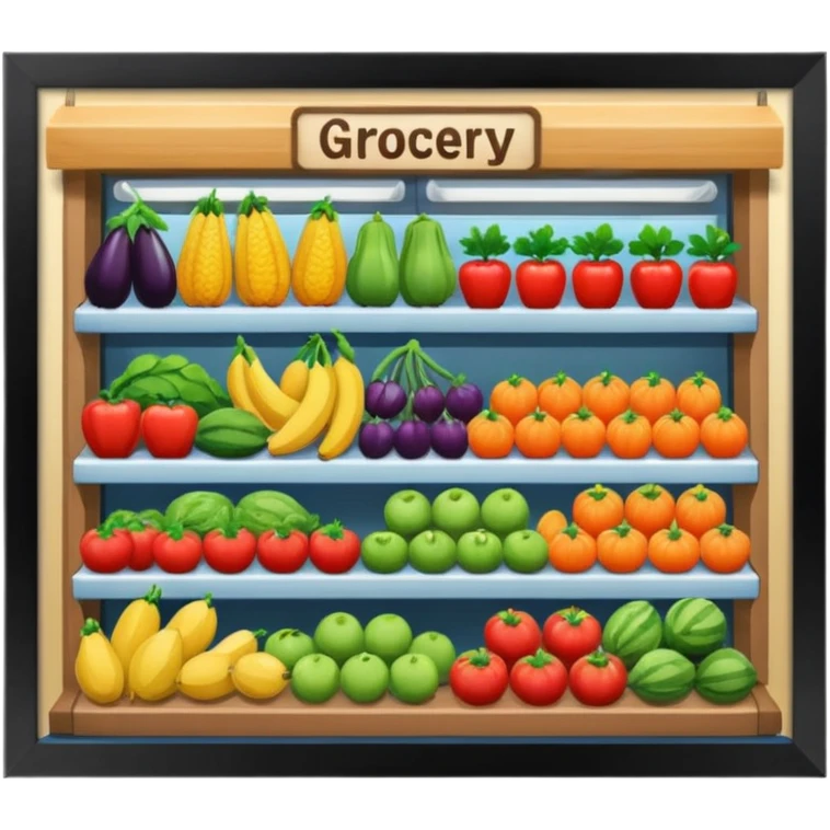 food shoping emoji