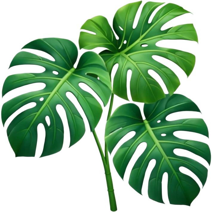 Monstera emoji
