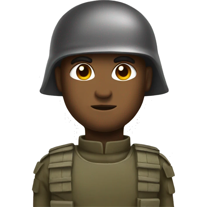 emoji soldier helmet head only emoji