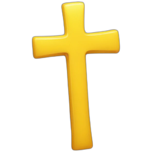 Yellow cross like this one ❌ emoji