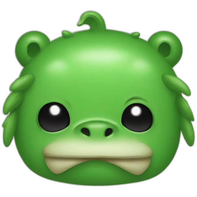 Green yock emoji