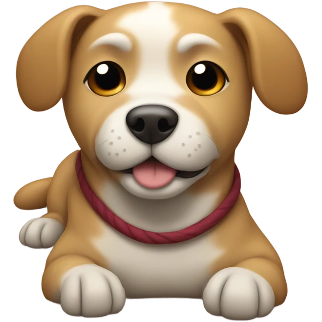 sleeping dog emoji
