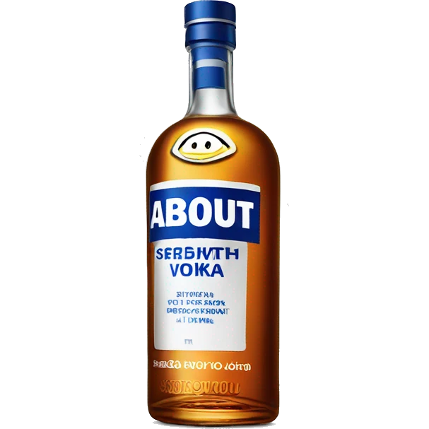 Absolut swedish vodka emoji