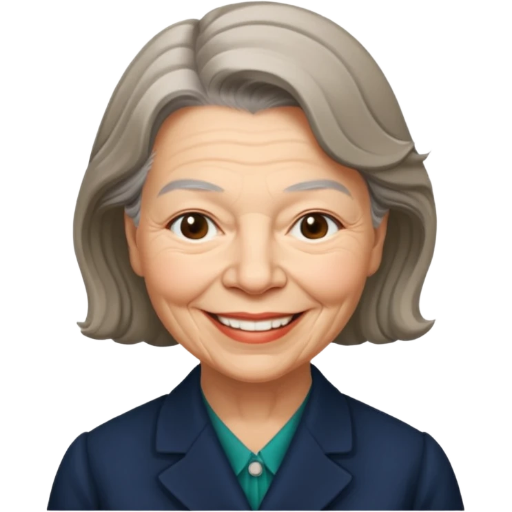 Emoji of Marguerite Yourcenar emoji