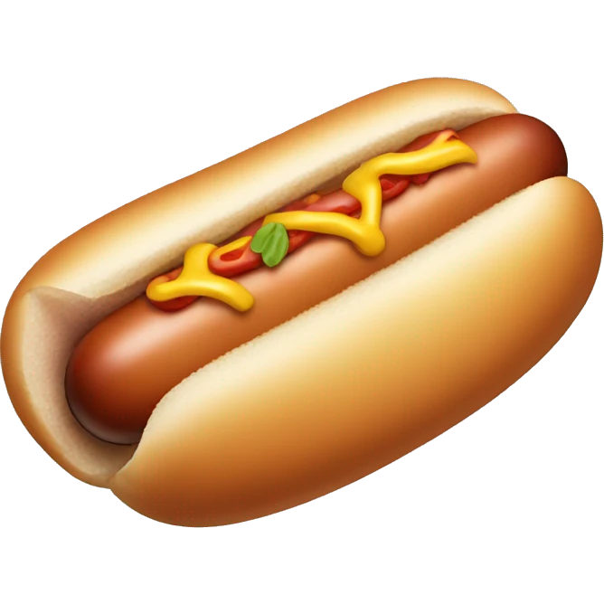 Wet hot dog  emoji