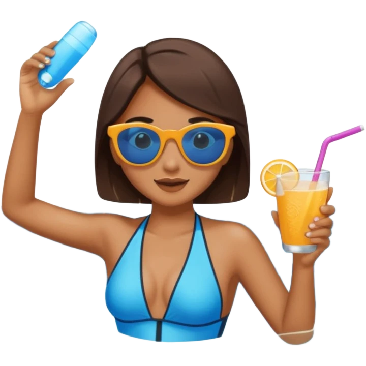 pool holiday emoji