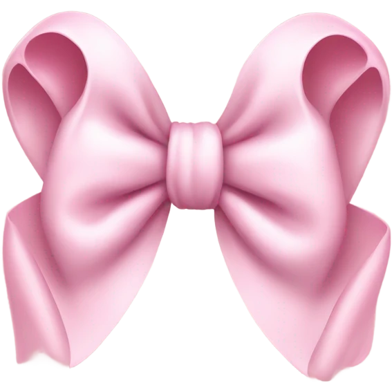 pale pink bow with skull in the middle  emoji