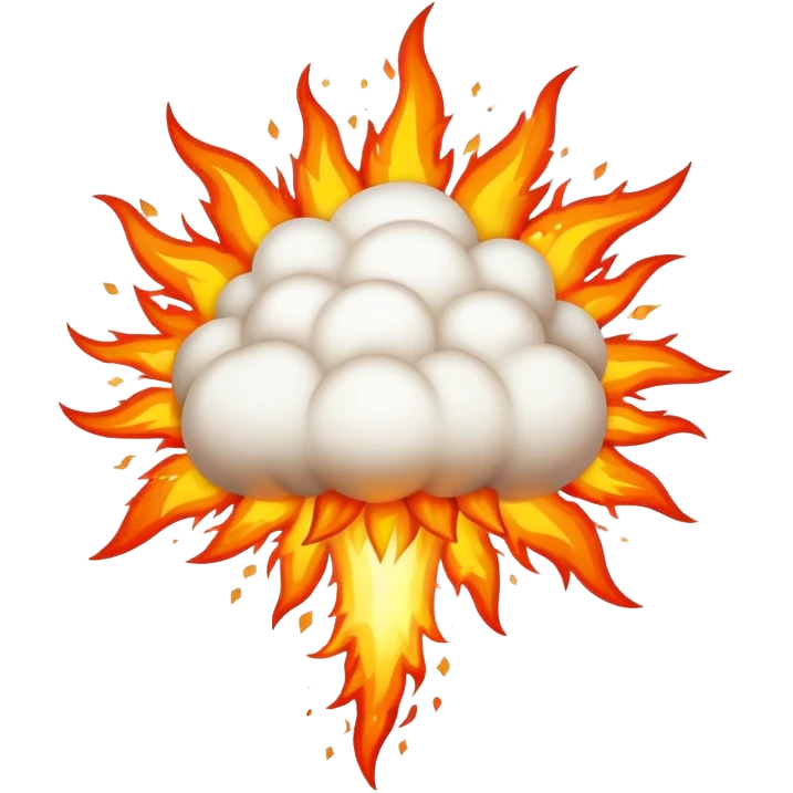 explosion emoji