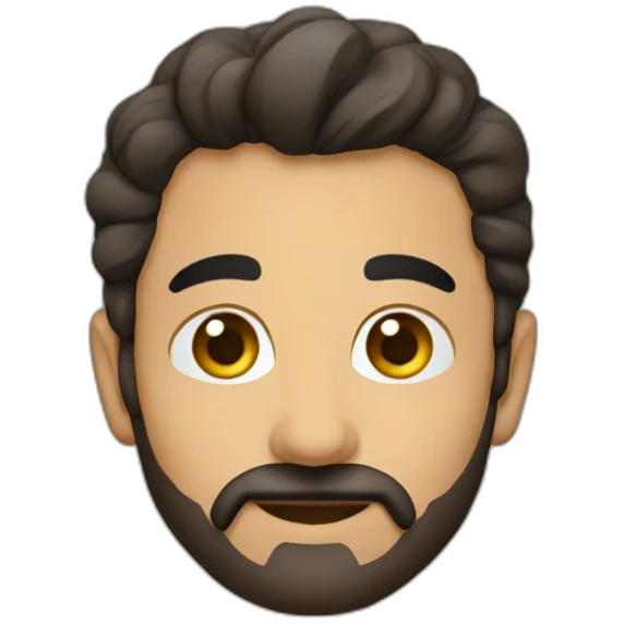 زن با موی کوتاه قهوه ای و پوست سفید  emoji