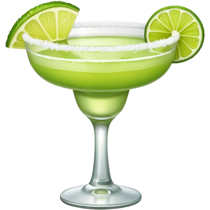 a classic margarita cocktail  emoji