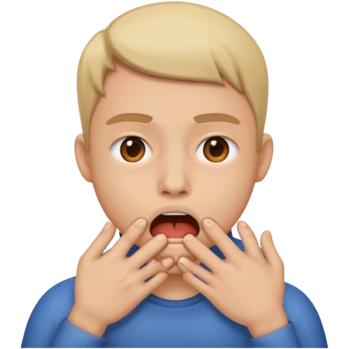 crashout, genuinely tweaking, choking emote emoji