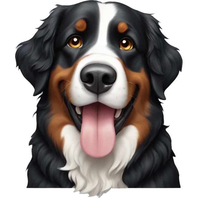 Bernese mountain dog  emoji