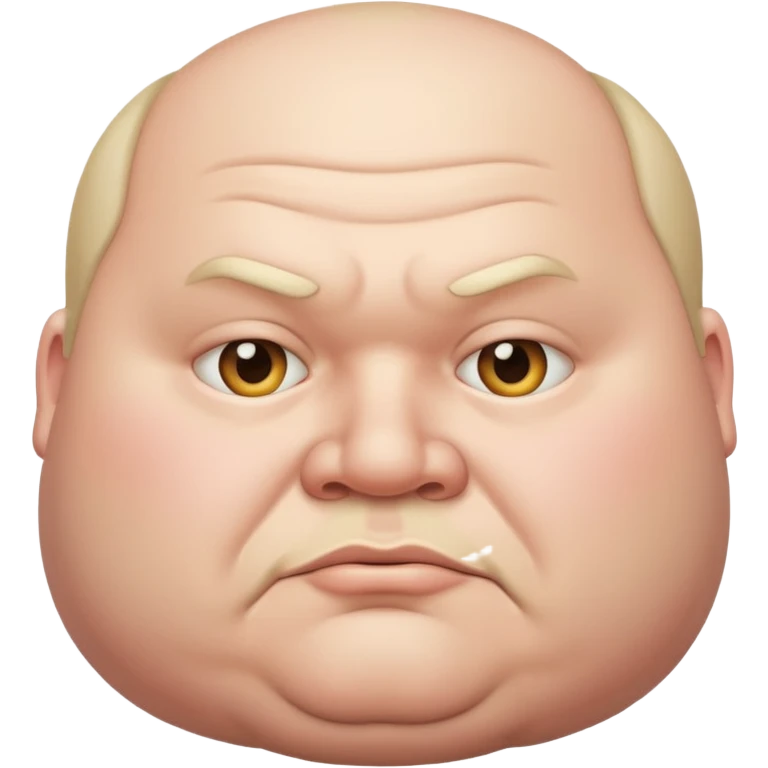 Fat man emoji