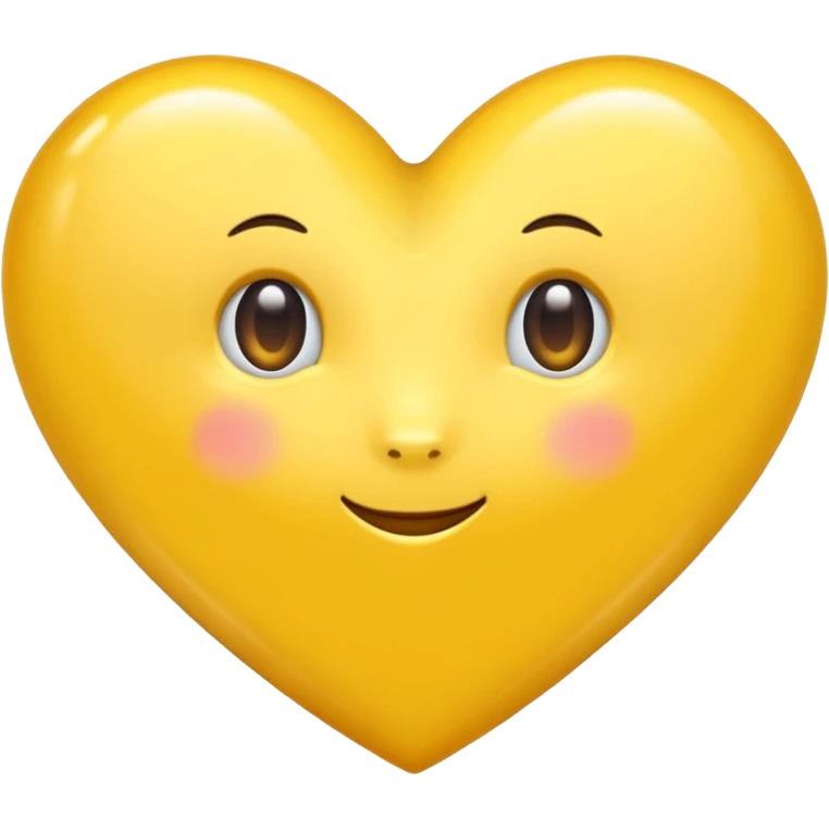 Rofl with Yellow heart emoji