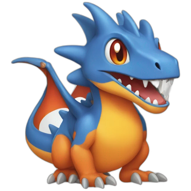 Dracaufeu pokémon emoji