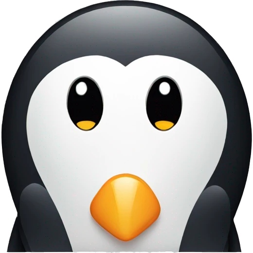 sad penguin emoji